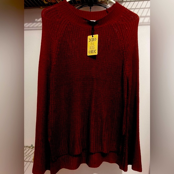 Pink Rose Sweaters - Sweater new with tags